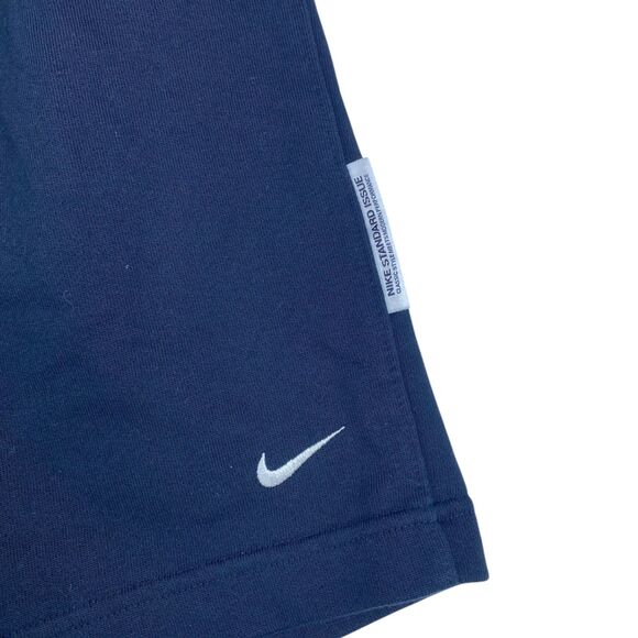 Nike Men’s Dri-FIT Athletic Shorts Navy Blue Size L Breathable Training - Picture 5 of 8